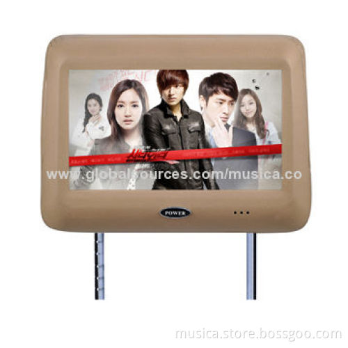 9-inch car headrest pillow monitor